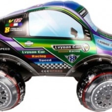 Шар (41''/104 см) Фигура 3D, Джип Ралли-рейд, Фиолетовый, 1 шт. в уп. 