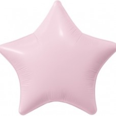 Шар (36''/91 см) Звезда, Зефирный, 1 шт. в уп. 