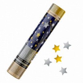 CM011 Максэм Пневмохлопушка 30 см (звезды из фольги зол.,сереб.) 100/1 