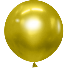 Шар (36''/91 см) Золото, металлик, 1 шт. 