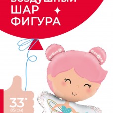 Шар (33''/84 см) Фигура, Маленькая Фея, 1 шт. в уп. 