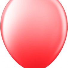 Шар (12''/30 см) Красный, пастель, 100 шт.