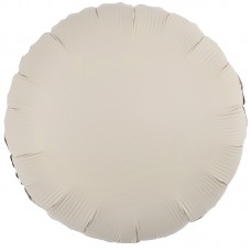 Шар (18''/46 см) Круг, Кремовый Латте, Матовый, 1 шт. 