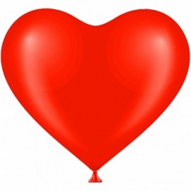 Сердце (12''/30 см) Красный (803), пастель, 50 шт. 