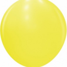 Шар (36''/91 см) Желтый (210), пастель, 1 шт. 