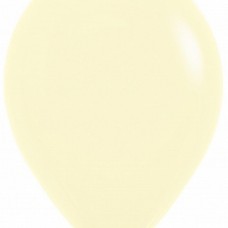 Шар (12''/30 см) Макарунс, Светло-желтый (620), пастель, 50 шт. 