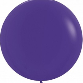 Шар (30''/76 см) Фиолетовый (051), пастель, 4 шт. 