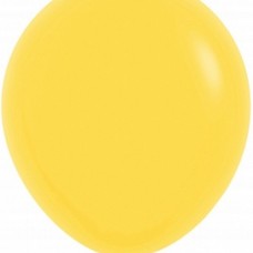 Шар (18''/46 см) Желтый (020), пастель, 25 шт. 