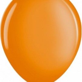 Шар (12''/30 см) Оранжевый (820), металлик, 100 шт. 