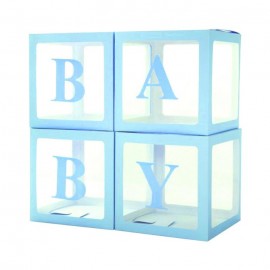 617653 Набор коробок для шаров Baby Голубой  