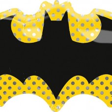 Шар (30''/76 см) Фигура, Бэтмен, Летучая мышь, 1 шт. в упак.